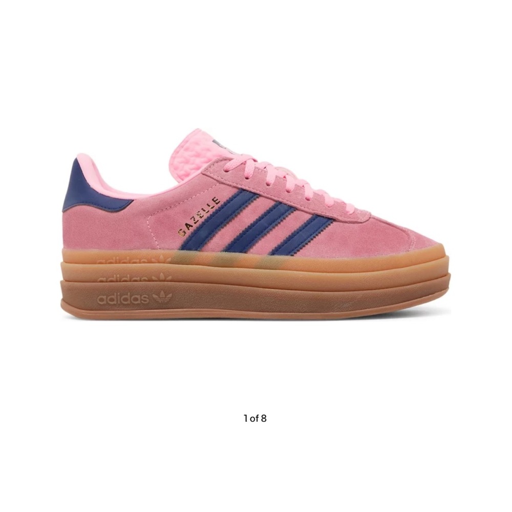 Wmns Gazelle Bold 'Pink Glow Gum'